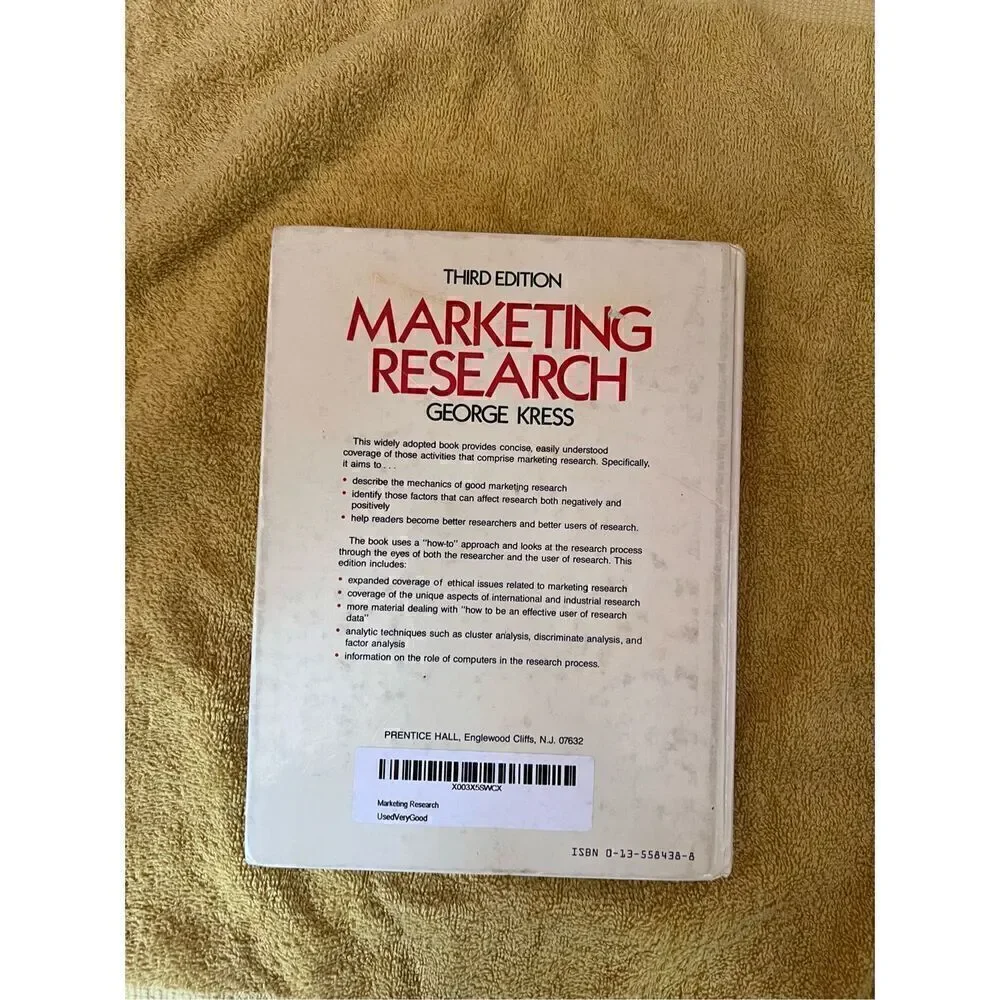 Marketing Research Book